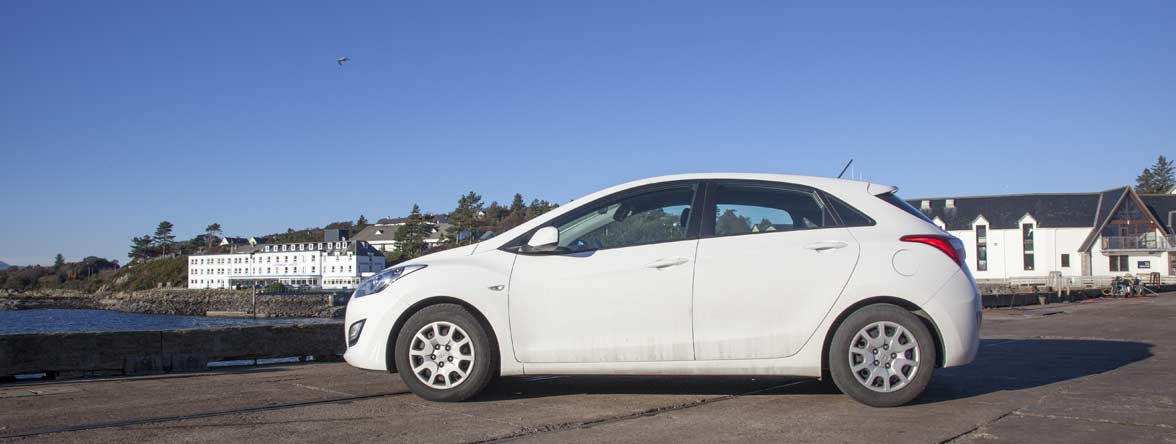 Automatic car on Kyle Pier
