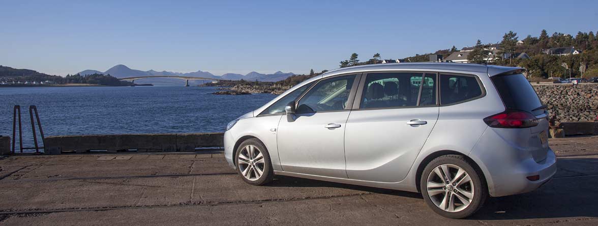 Large Car at Skye Bridge